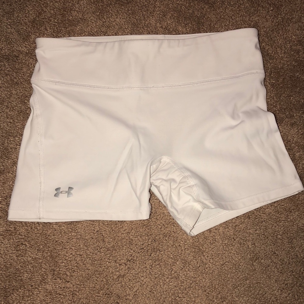Under Armour White Spandex